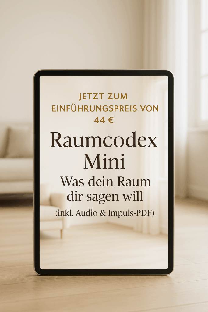 Raumcodex Mini Was Dein Raum dir sagen will